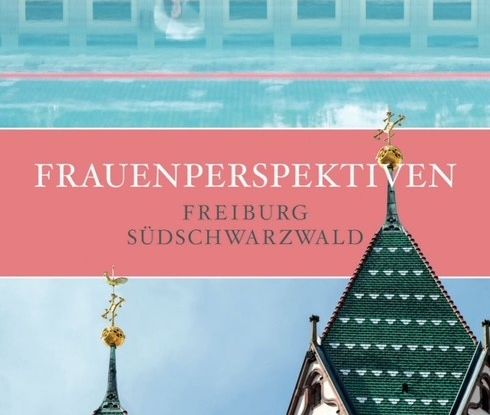 Das Bild zeigt das Cover des Buches. Darauf zu sehen sind zwei Kirchtürmdächer aus Freiburg, © Panima Verlag