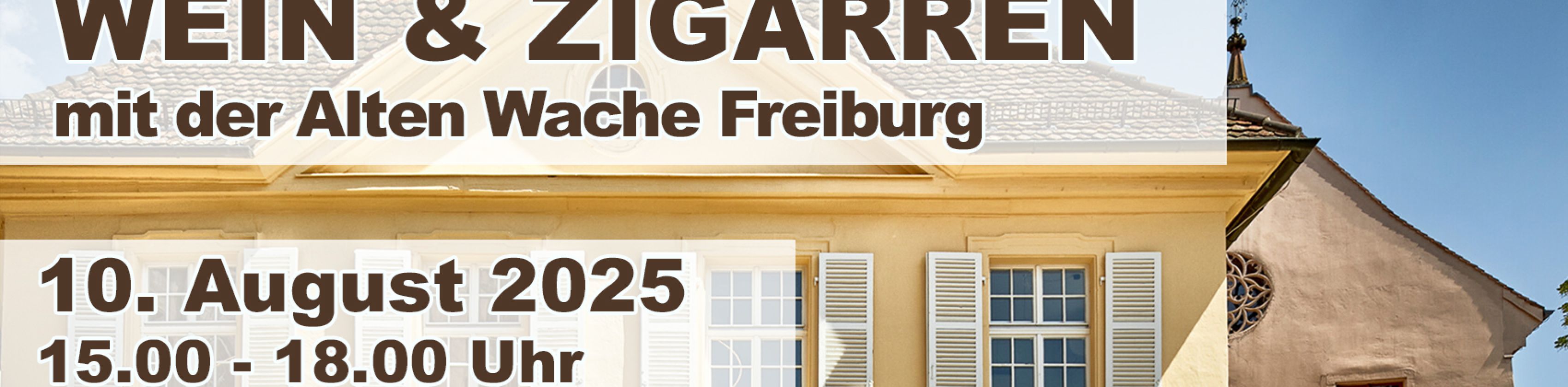 Zigarren & Wein Alte Wache 2025 EVentportal
