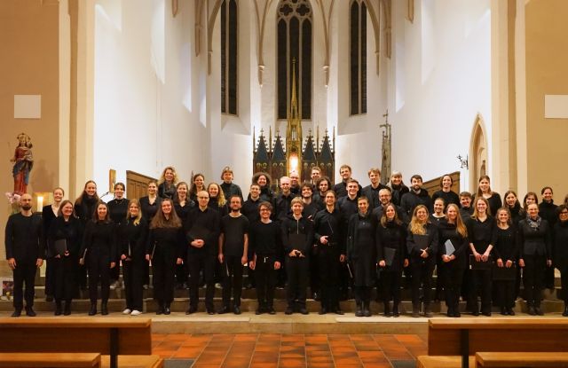 Gruppenfoto Junge Kantorei Freiburg, © Eiko Hager