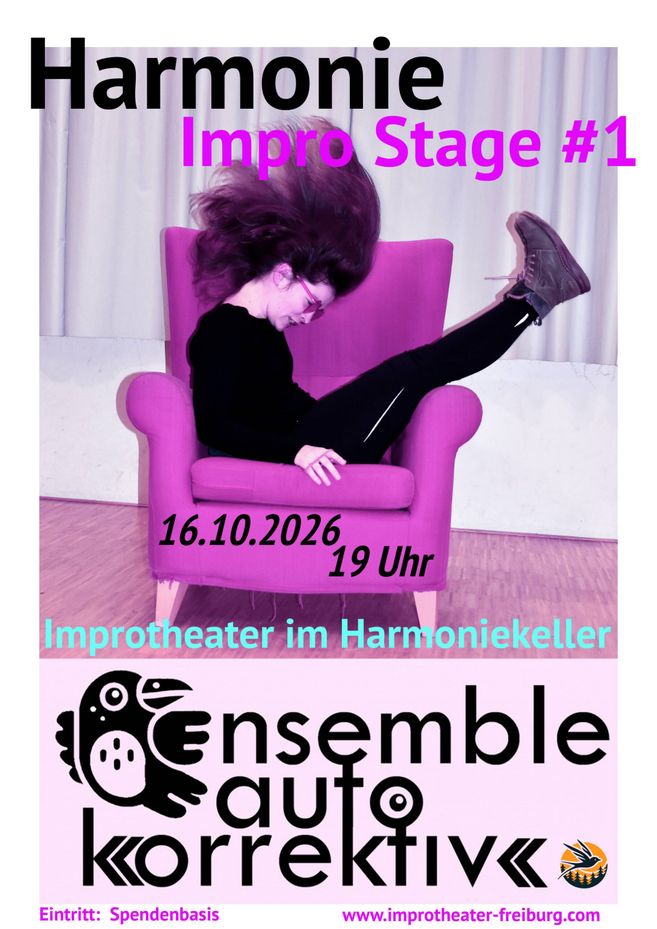 Plakat Harmonie Impro Stage #1