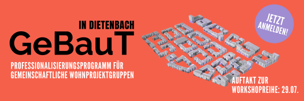 Community building in Dietenbach - get started now!