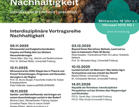 Öffentliche Vortragsreihe