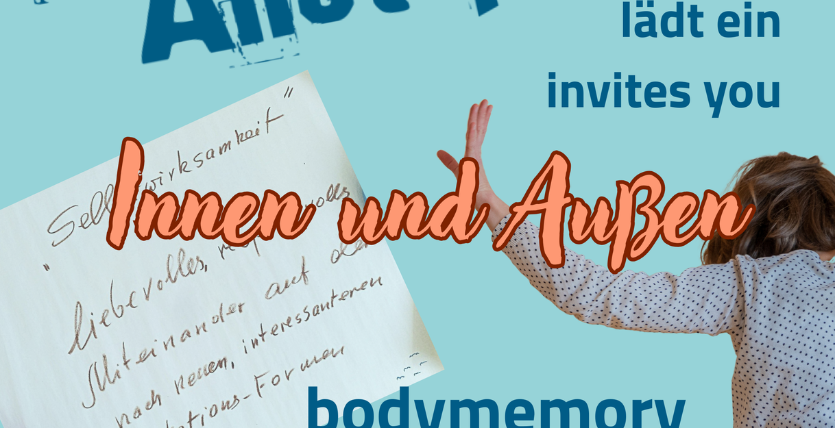 Plakat body memory bei DenkAnstoß