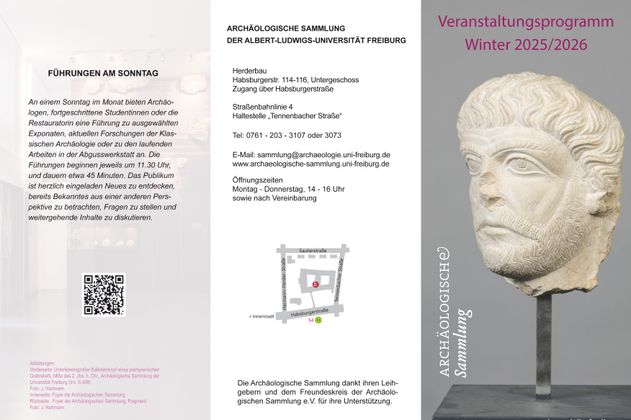 Archäologische Sammlung, Wegbeschreibung