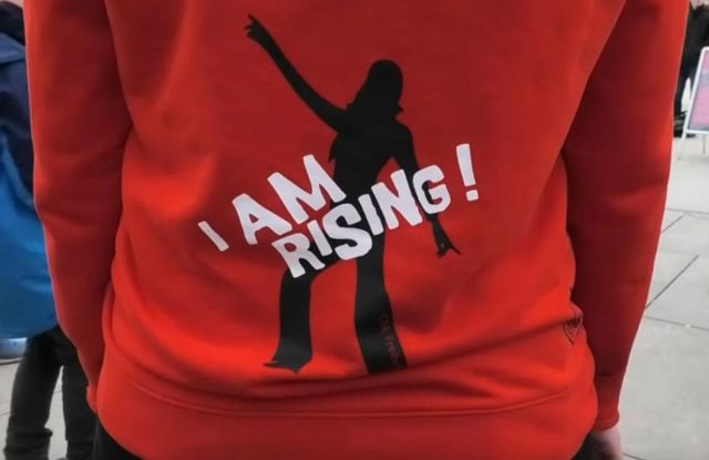 "One Billion Rising": Dance flash mob against violence against women and girls