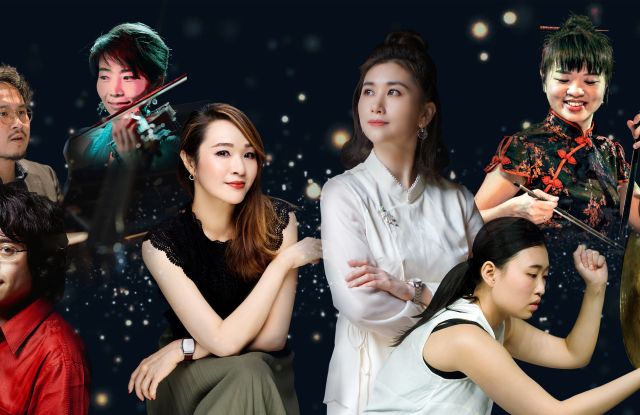das gemischte Ensemble aus Ost und West, © HoHaiYan Arts