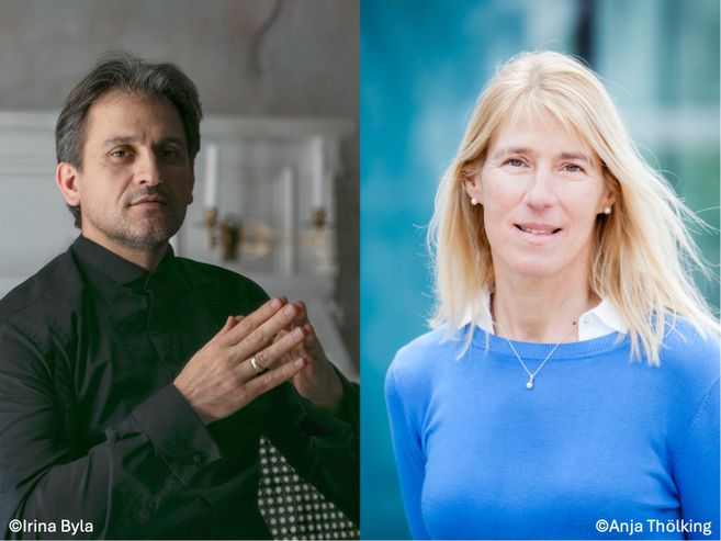 Timur Gasratov und Silke Tebel-Haas