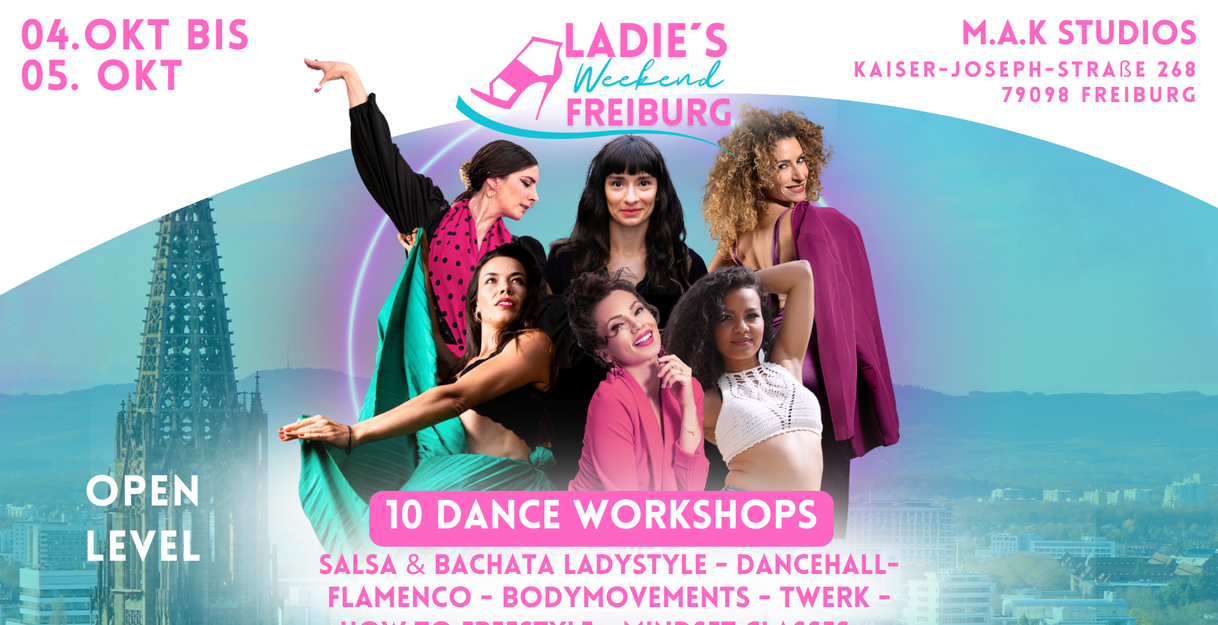 Tanzlehrerinnen des Ladies Weekends 2025