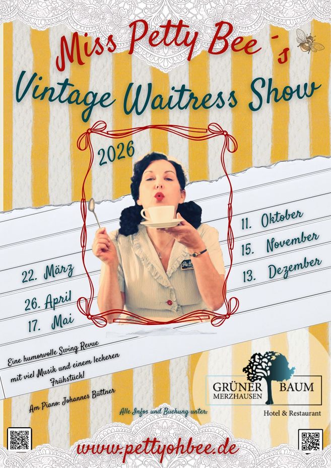 Eine wundervolle, leichte, nostalgische Show, vollgepackt mit Humor und Fröhlichkeit. Dazu grandiose Swingsongs die sich ins Herz tanzen und ein leckeres Sonntagsfrühstück. Was möcht man mehr?