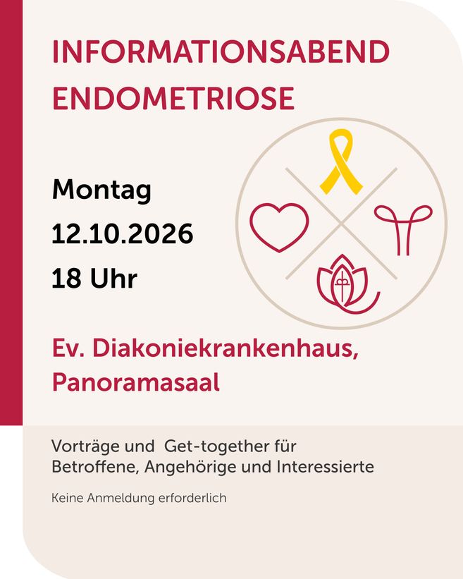 Infografik Informationsabend Endometriose