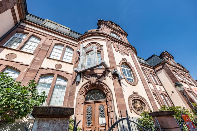 Gebäude des Museums mit Eingang 