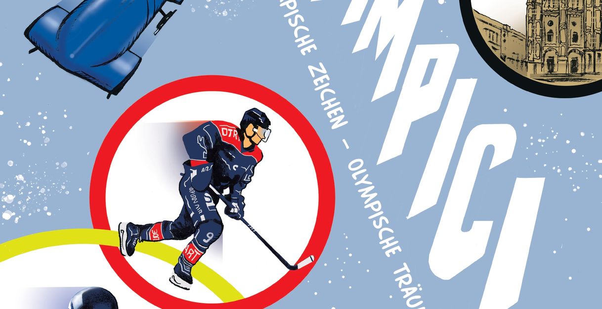 Veranstaltungsplakat Segni Olimpici