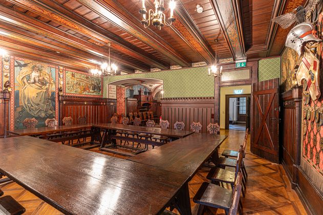 Historische Stube im Historischen Kaufhaus. 