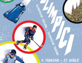 Veranstaltungsplakat Segni Olimpici