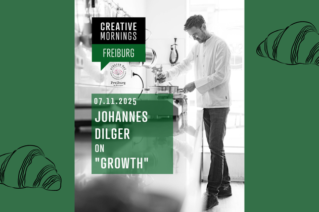 CreativeMornings Event mit Johannes Dilger