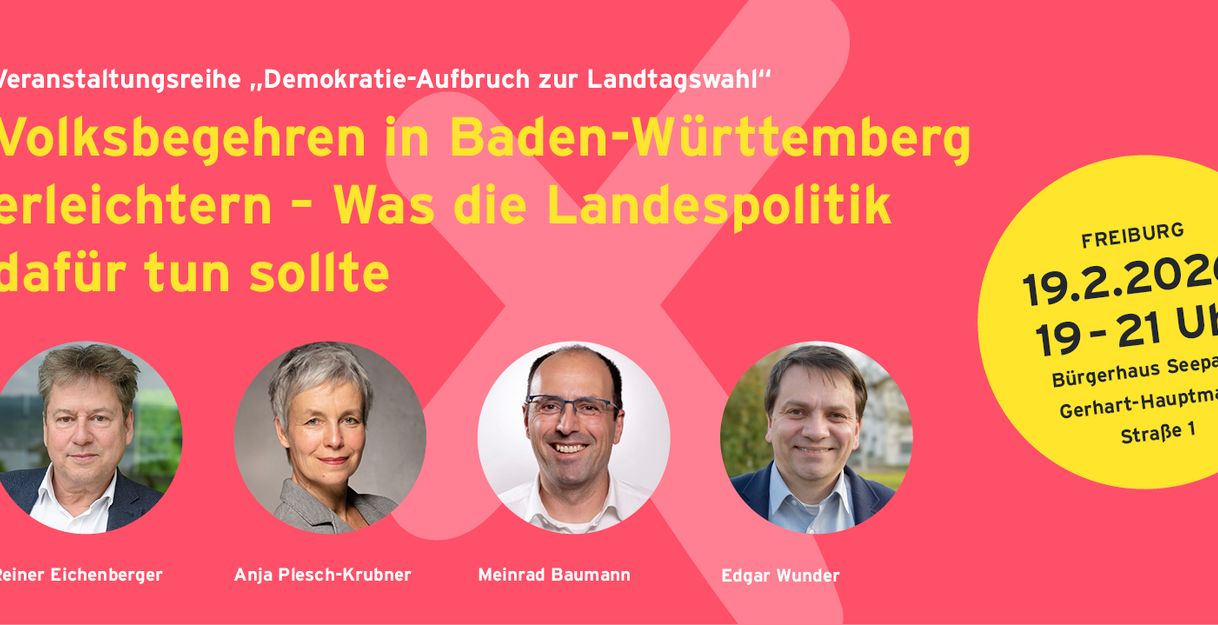 Flyer mit Referent*innen