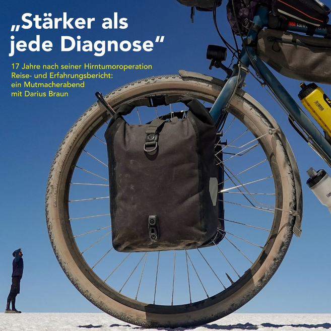 Titelbild mit Reisefahrrad