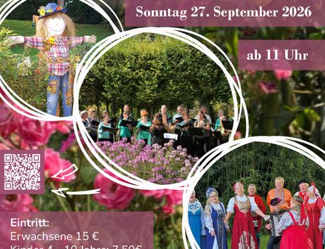 Plakatformat, verschiedene Bildimpressionen Chorfest 2025, Hauptinformationen zum Event