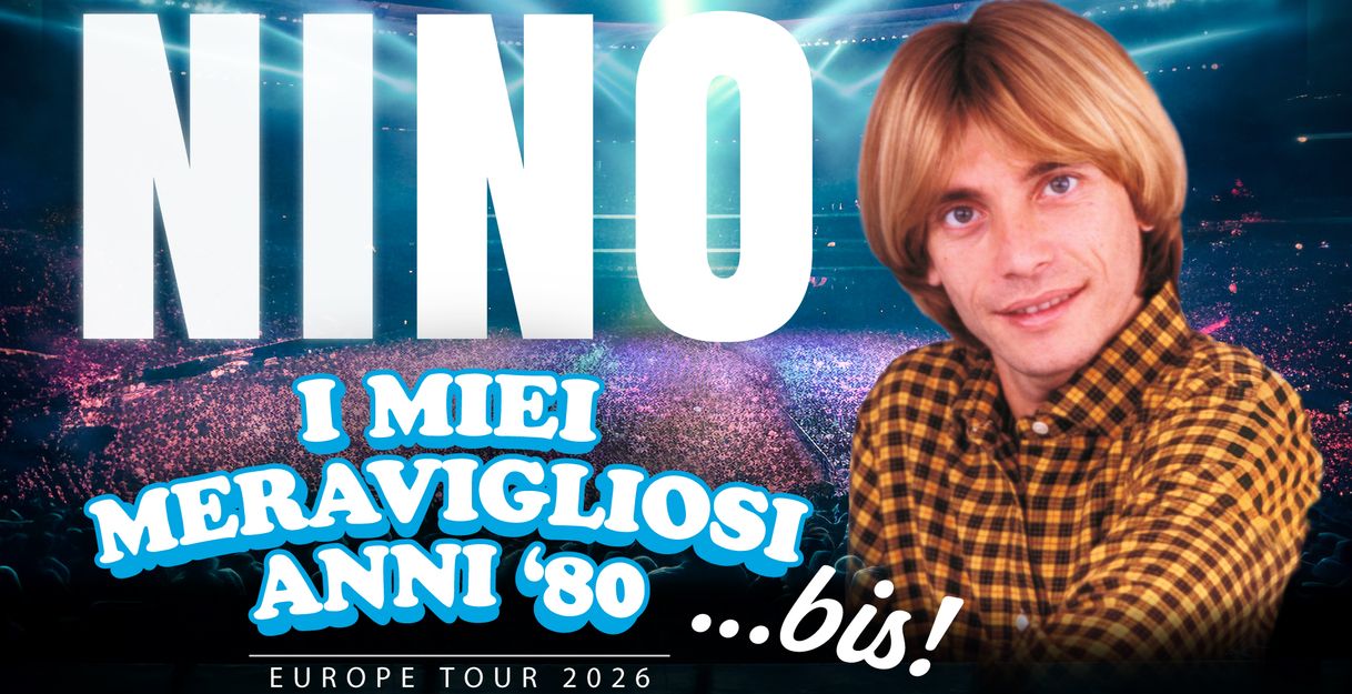 Il nuovo tour 2026 di Nino D'Angelo per i suoi 50 anni di carriera