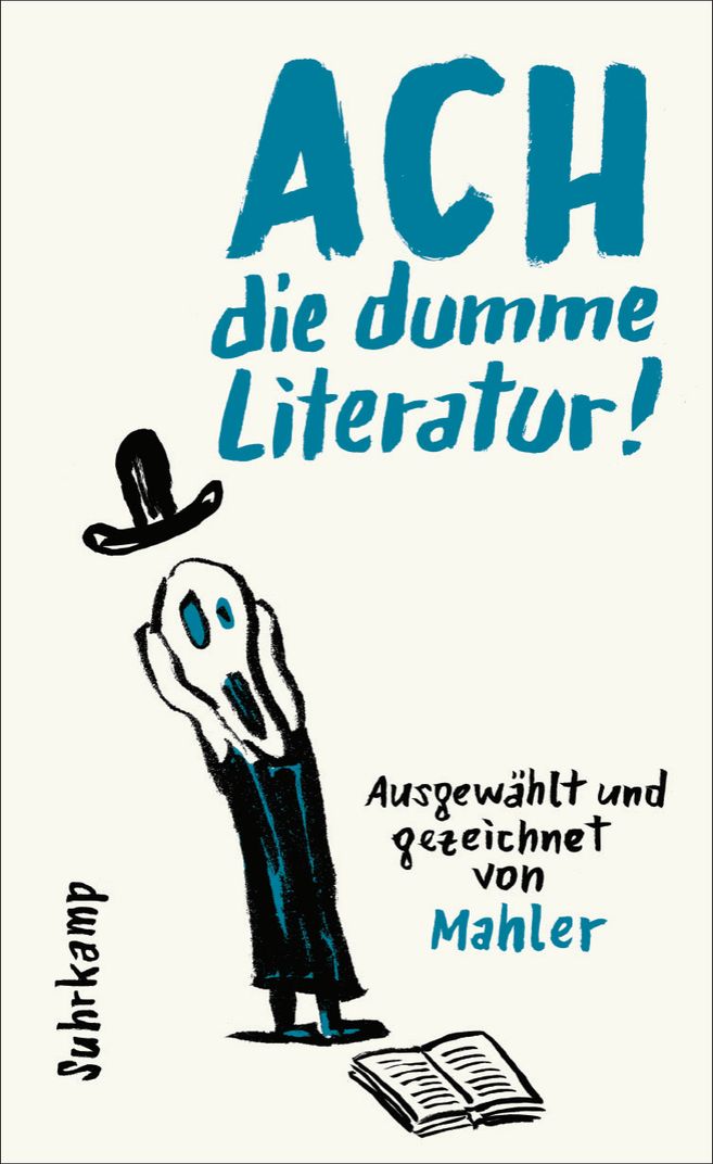 Cover des Buchtitel Ach, die dumme LIteratur von Nicolas Mahler