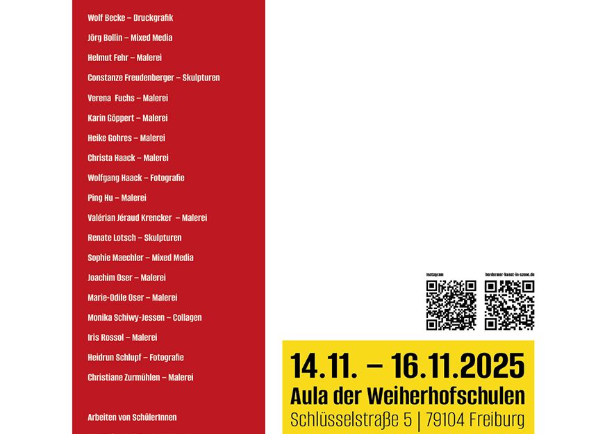 Flyer der Veranstaltung