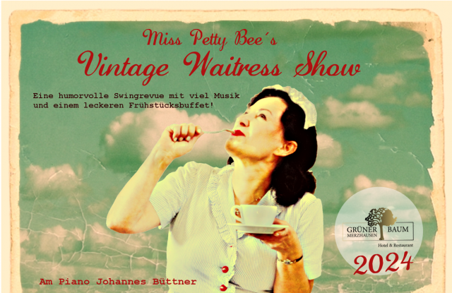 Miss Petty Bee's Vintage Waitress Show