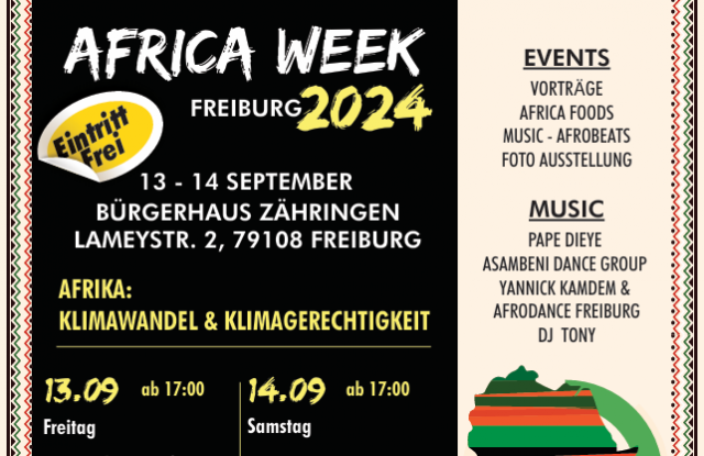 AFRICA WEEK FRIBOURG