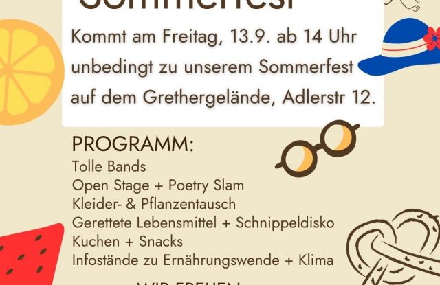 foodsharing-Sommerfest