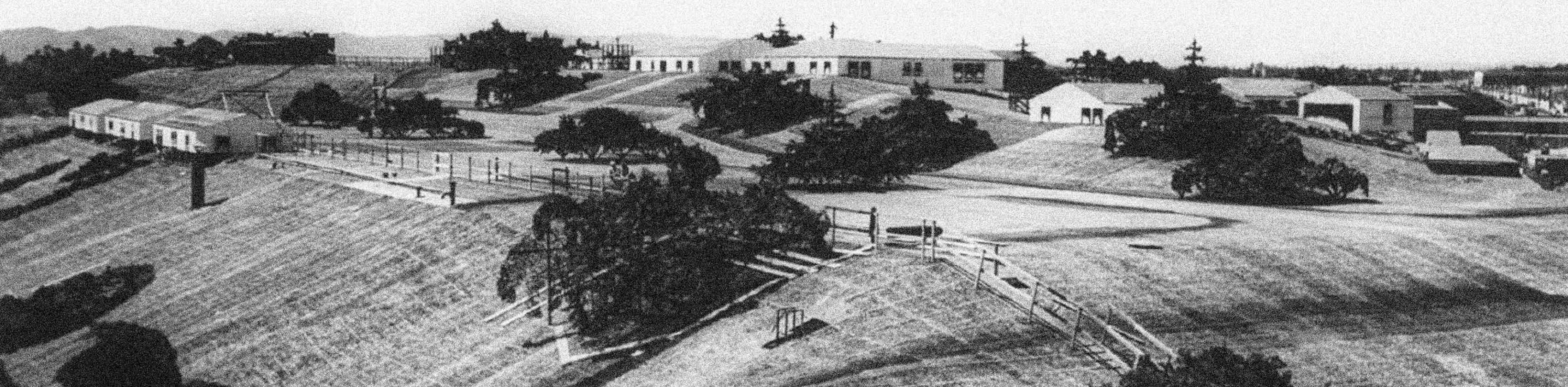 Camouflage au-dessus de l'usine d'aviation Lockheed à Burbank, Californie, © Lockheed Martin