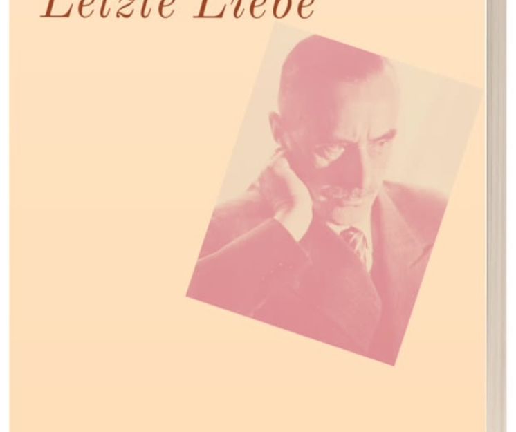 Buchcover "Thomas Mann. Letzte Liebe"
