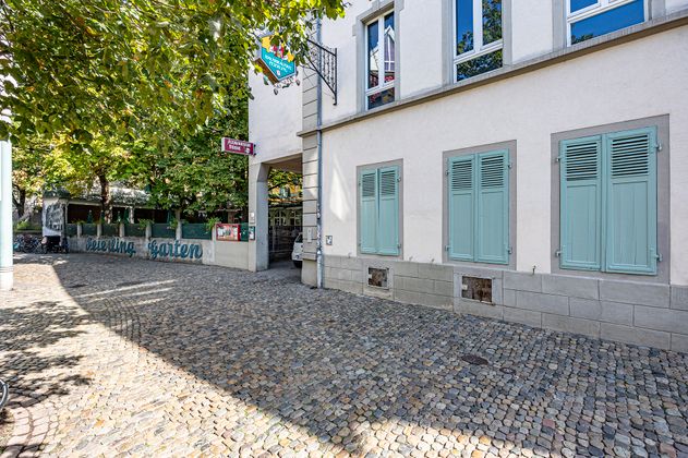 Fassade der Alemannischen Bühne 