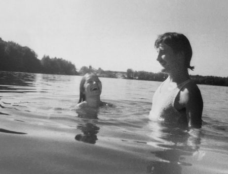 schwimende