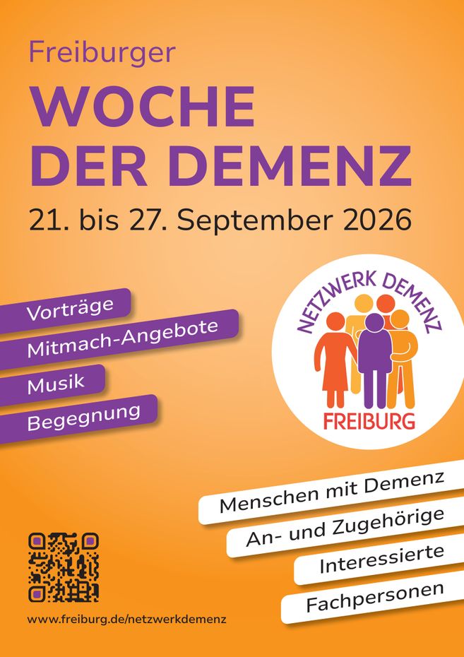 Veranstaltungsplakat zur Woche der Demenz