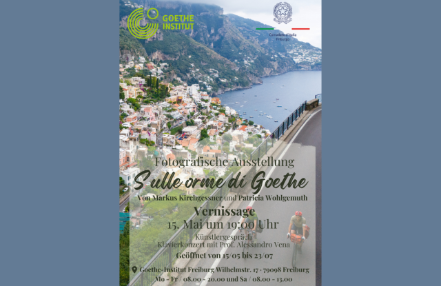 Plakat der Ausstellung, © Italienisches Konsulat