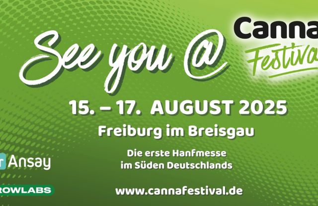 See you @ CannaFestival, © Primaflos GmbH