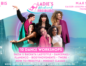 Tanzlehrerinnen des Ladies Weekends 2025