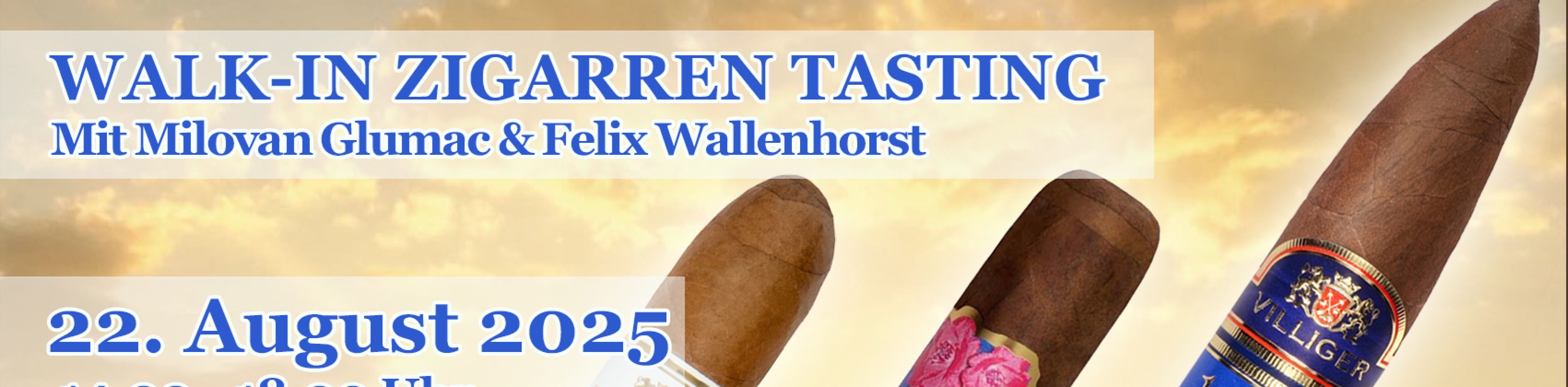 Walk In Zigarren Tasting Villiger 2025 VEranstaltungsportal, © Stefan Max Huber / Villiger Cigars