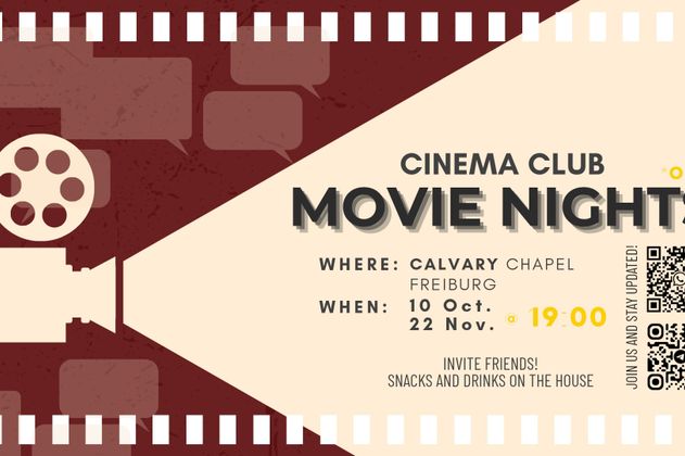 Kamera mit Text: Movie Nights 