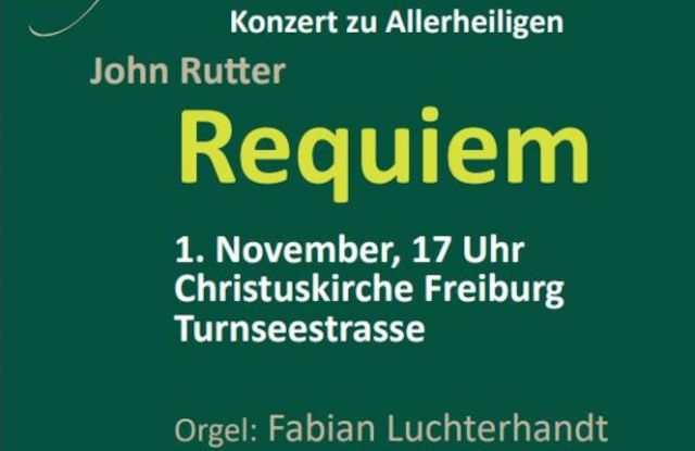 Rutter Requiem - Concert on All Saints' Day