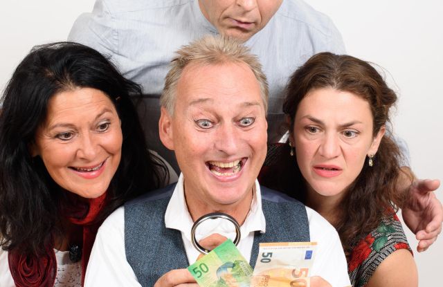 Theatre de Freiburg Compagnie : DER GEIZIGE - librement inspiré de Moliere, - Une comédie joyeuse et turbulente sur l'argent et l'amour