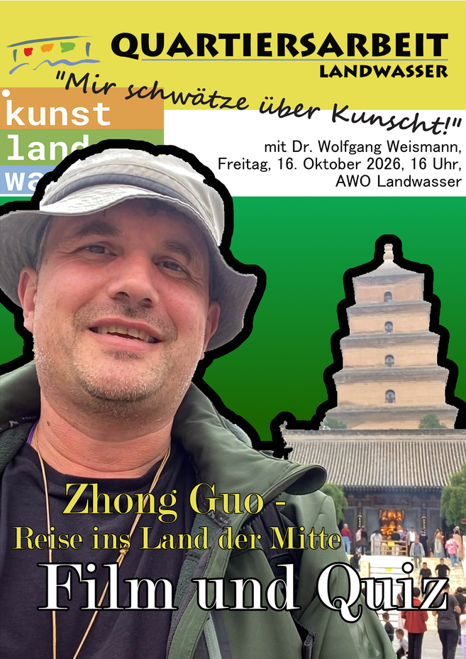 Der Film Wolfgang Weismanns über seine  sechswöchige Kulturreise Zhong Guo