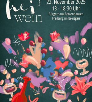 FreiWein 22.11.2025, 13:00-18:30 im Bürgerhaus Seepark