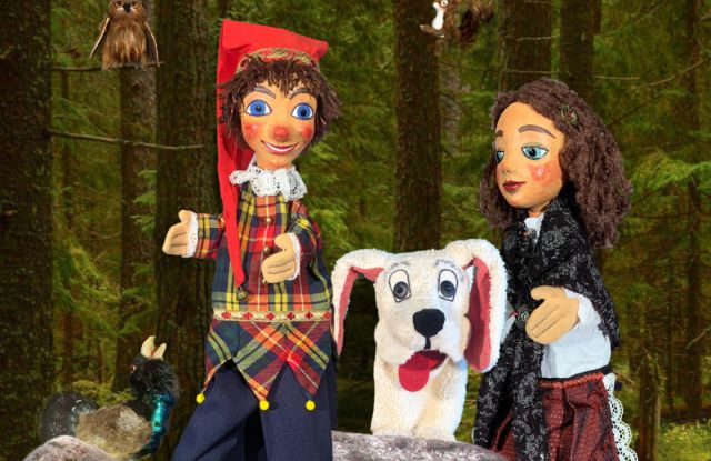 Freiburger Puppenbühne - Kasper und Bello retten den Wald
