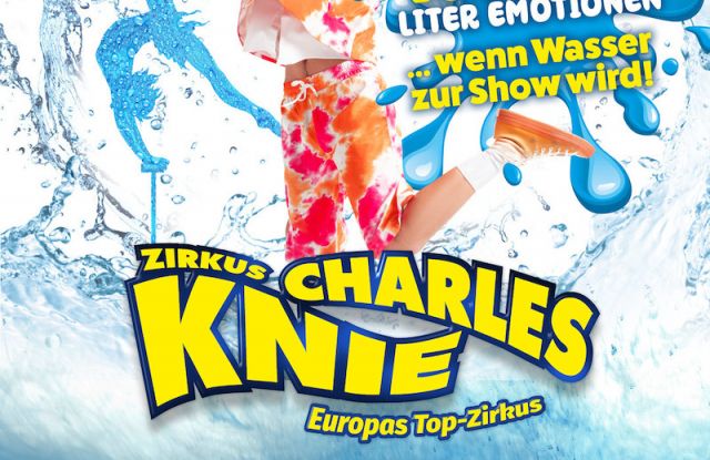 Zirkus Charles Knie Freiburg - Tournee 2024 - 100.000 Liter Emotionen - wenn Wasser zur Show wird! - Familienvorstellung