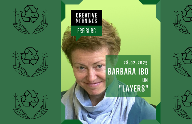 CreativeMornings/Freiburg - Barbara Ibo on LAYERS, © CMFreiburg/2025