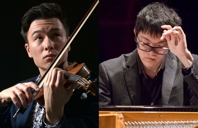 Duo evening Philip Morris Huang, violin & Ryo Yamanishi, piano - works by: Schubert, Brahms, Franck, Wieniawski