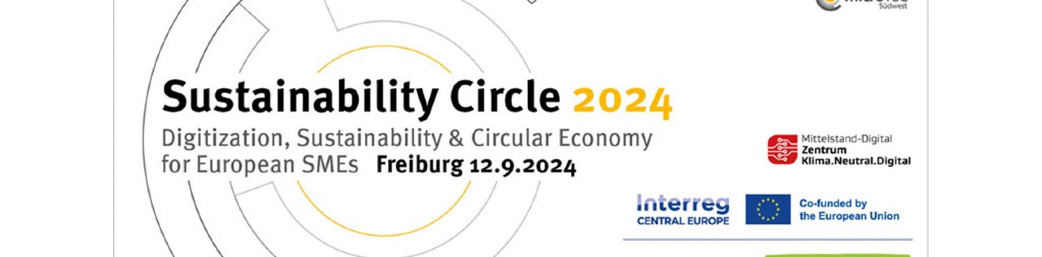 Sustainability Circle Veranstaltungsbanner, © microTEC Südwest