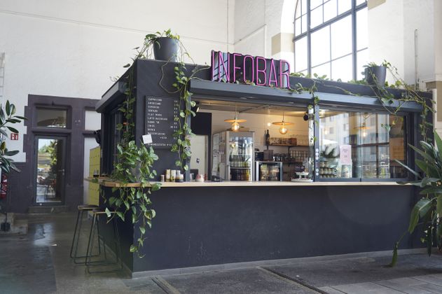 Infobar in der Lokhalle