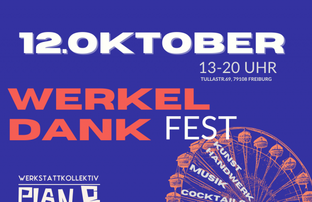 "Werkeldank FEST" the fair of creative minds