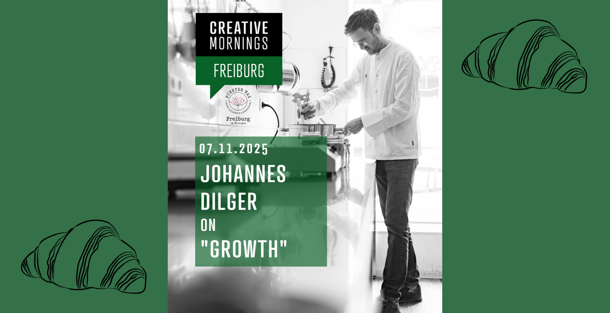 CreativeMornings Event mit Johannes Dilger